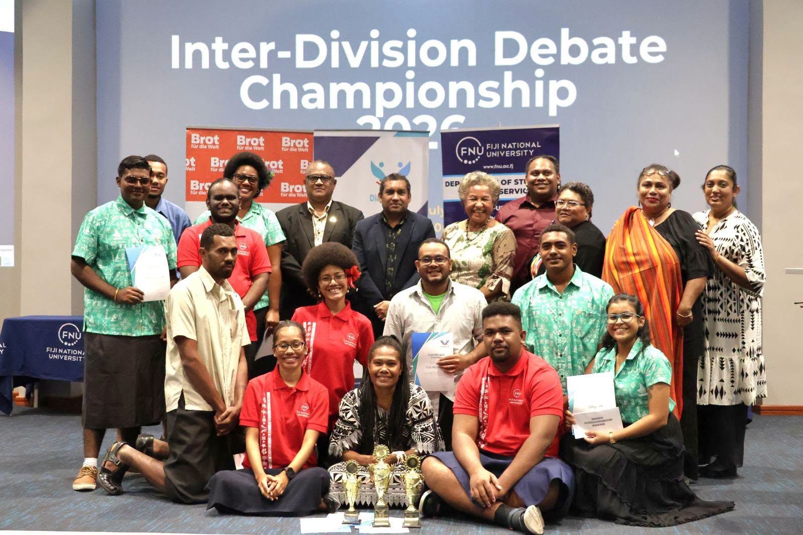 FNU Central Wins 2026 Dialogue Fiji–FNU Inter-Division Debate Championship
