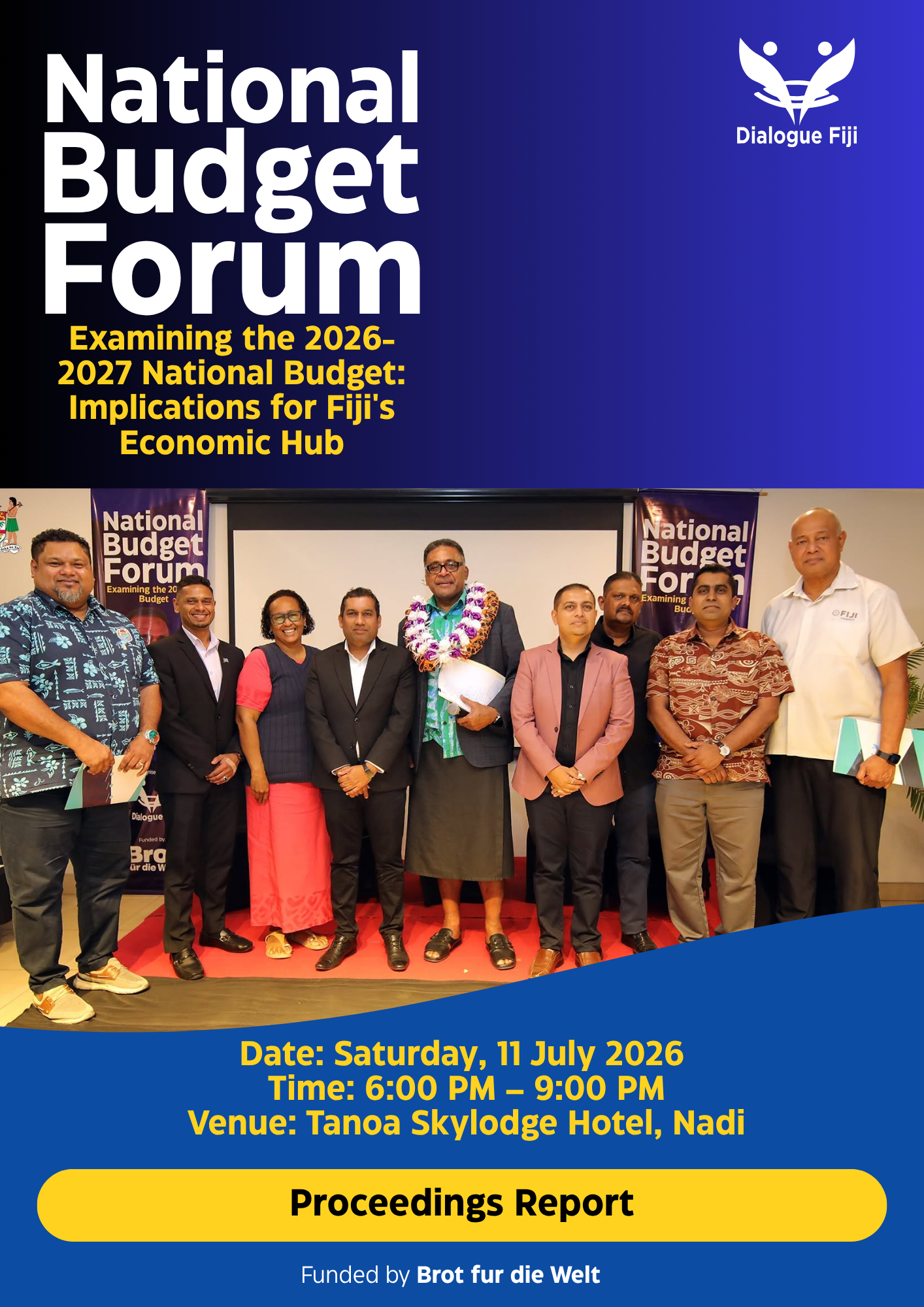 National Budget Forum 2026, Western Division