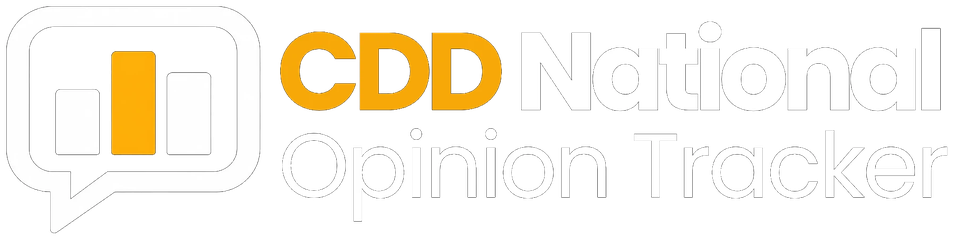 CDD National Opinion Tracker